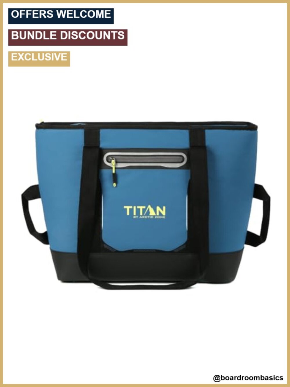 30 Can Cooler Tote Keeps Ice 3 Days Leakproof Soft Cooler